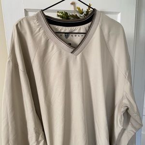 Nike Golf v-neck wind shirt (size XXL)
